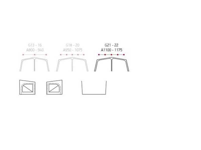 Isabella Caravanluifel Sun Shine Plus Zonluifel 3 Isabella Caravanluifel Sun Shine Plus Zonluifel - Afbeelding 3