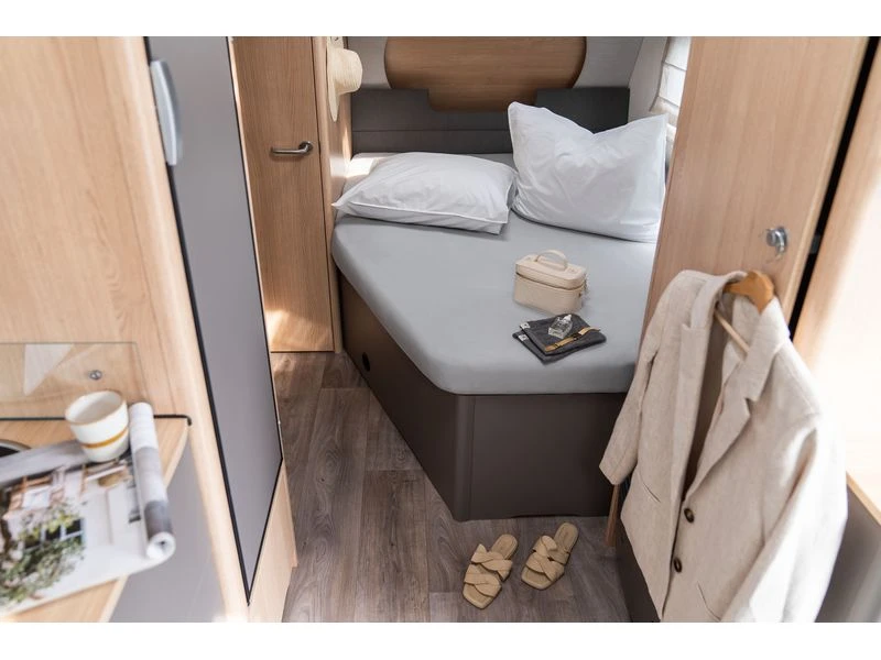 Walra Jersey Hoeslaken Caravan-camper Frans Bed Links Grijs 4 Walra Jersey Hoeslaken Caravan-camper Frans Bed Links Grijs - Afbeelding 4