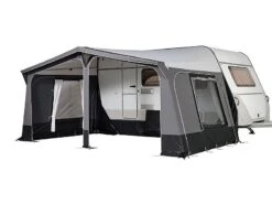 Polaris Outdoor Caravanvoortent Nova 250 -Tevelde 1 4 polaris outdoor caravanvoortent nova 250 voorwand open polounova250