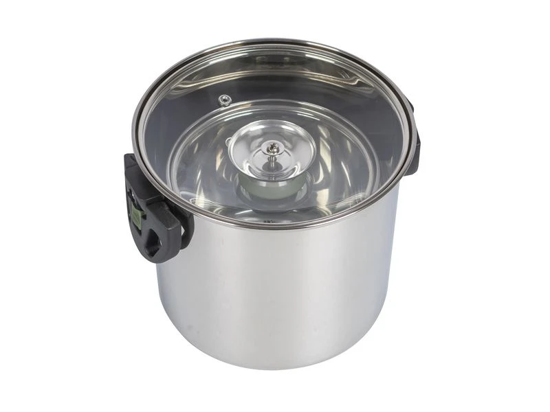 Bo-Camp - Pannenset - Elegance Compact 2 - 2-Delig - RVS 3 Bo-Camp - Pannenset - Elegance Compact 2 - 2-Delig - RVS - Afbeelding 3