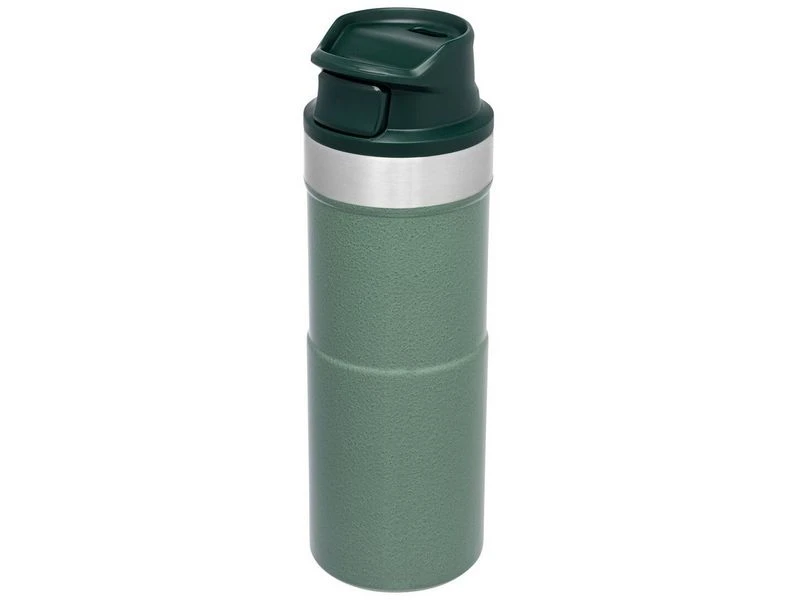 Stanley The Trigger-action Travel Mug 0,35 Ltr Hammertone Green 2 Stanley The Trigger-action Travel Mug 0,35 Ltr Hammertone Green - Afbeelding 2