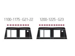 Isabella Caravanvoortent Nordic 300 14 Isabella Caravanvoortent Nordic 300 -Tevelde 10 6 isabella caravanvoortent nordic 300 afmeting voorwand g21 g23 isanordic300