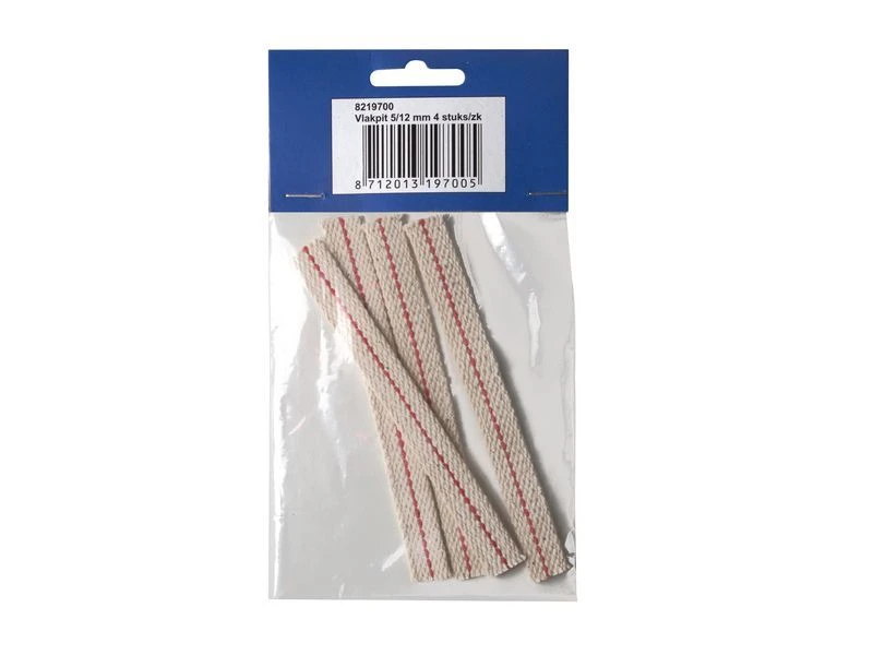 Bo-Camp Platte Lont Vlakpit 4 Stuks 1,2x12 Cm 1 Bo-Camp Platte Lont Vlakpit 4 Stuks 1,2x12 Cm