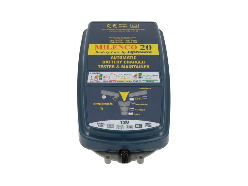 Milenco Optimate 20 Acculader 1 Milenco Optimate 20 Acculader