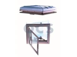 MPK Dakluik 40x40 Wit Kader+Combirollo