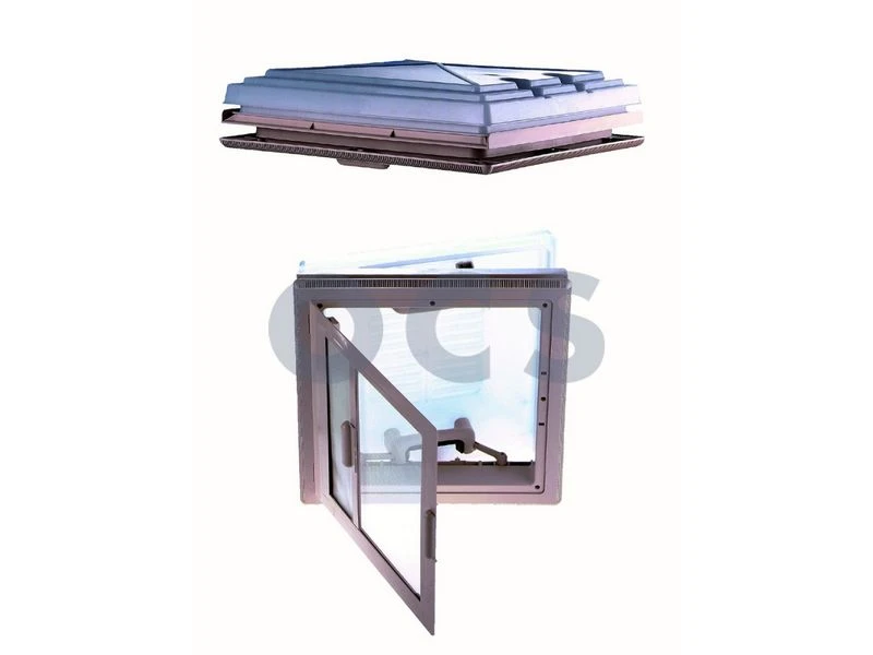 MPK Dakluik 40x40 Wit Kader+Combirollo 1 MPK Dakluik 40x40 Wit Kader+Combirollo