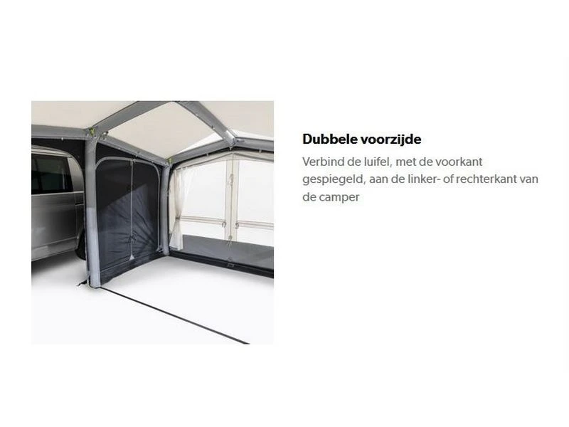 Dometic Club Deluxe AIR Pro Drive Away Camper-bus Tent 7 Dometic Club Deluxe AIR Pro Drive Away Camper-bus Tent - Afbeelding 7