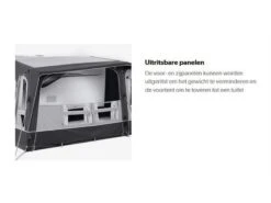 Dometic Club Deluxe AIR Pro Drive Away Camper-bus Tent 17 Dometic Club Deluxe AIR Pro Drive Away Camper-bus Tent -Tevelde 13 8 dometic club deluxe air pro drive away camper bus tent voorwand 9120002141