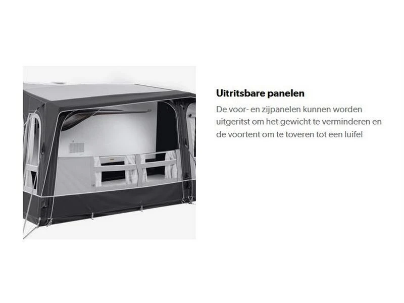 Dometic Club Deluxe AIR Pro Drive Away Camper-bus Tent 9 Dometic Club Deluxe AIR Pro Drive Away Camper-bus Tent - Afbeelding 9