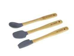 Bo-Camp - Lepelset - Elmstead - 3-Delig - 21 Cm - Grijs