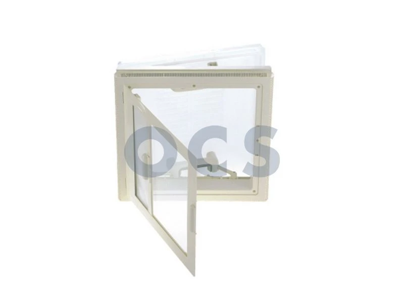 MPK Dakluik 40x40 Grijs Kader+Combirollo 2 MPK Dakluik 40x40 Grijs Kader+Combirollo - Afbeelding 2