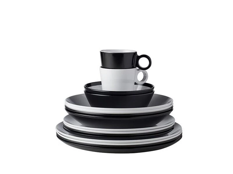 Mepal Diep Bord Flow 220 Mm - Zwart 3 Mepal Diep Bord Flow 220 Mm - Zwart - Afbeelding 3