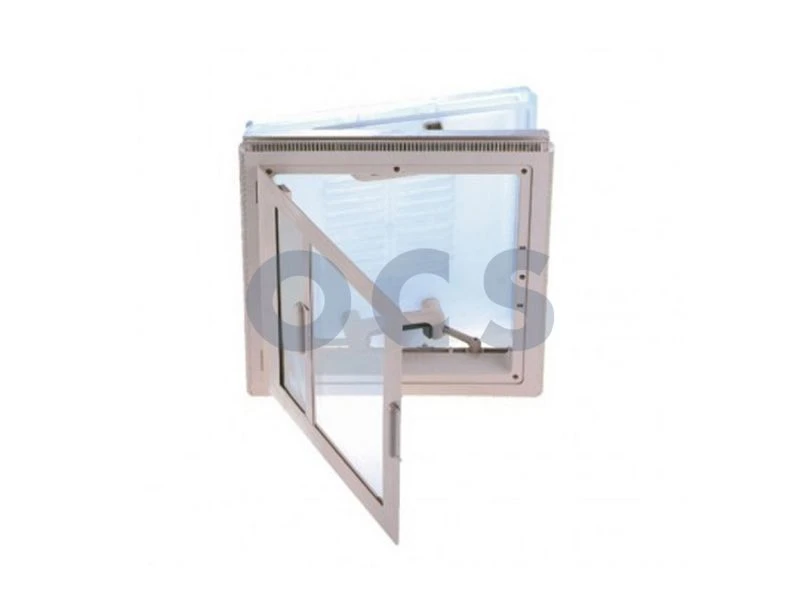 MPK Dakluik 40x40 Beige Kader+Combirollo 2 MPK Dakluik 40x40 Beige Kader+Combirollo - Afbeelding 2