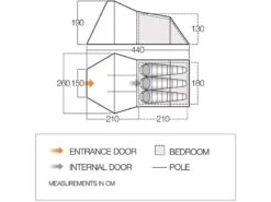 Vango Trekking Tent Galaxy 300 -Tevelde 16 1 vango trekking tent galaxy 300 plattegrond teugalaxy000001