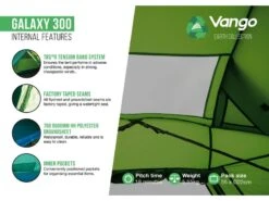 Vango Trekking Tent Galaxy 300 -Tevelde 16 9 vango trekking tent galaxy 300 interne eigenschappen teugalaxy000001
