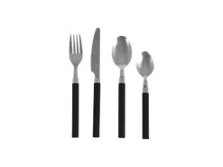 Bo Camp Bestekset 16 Stuks 4 Personen Zwart