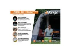 Vango Opblaasbare Tent Lismore Air Tc 600 Xl Package -Tevelde 18 4 vango opblaasbare tent lismore air tc 600 xl package eigenschappen binnenzijde tetlisatc000002