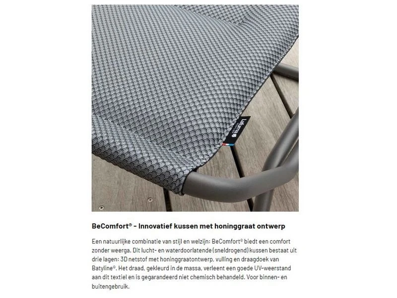 Lafuma Relaxstoel Evolution Becomfort Dark Grey 8902 9 Lafuma Relaxstoel Evolution Becomfort Dark Grey 8902 - Afbeelding 9