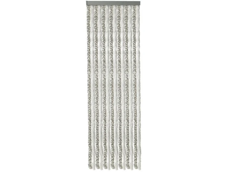 Arisol Vliegengordijn 'kattenstaart' Grijs-wit Melange 1 Arisol Vliegengordijn 'kattenstaart' Grijs-wit Melange