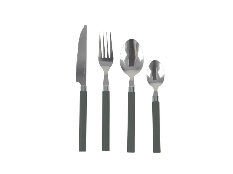 Bo Camp Bestekset 4 Delig 1 Persoons Grijs 1 Bo Camp Bestekset 4 Delig 1 Persoons Grijs