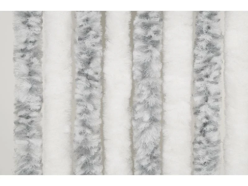 Arisol Vliegengordijn 'kattenstaart' Grijs-wit Melange 2 Arisol Vliegengordijn 'kattenstaart' Grijs-wit Melange - Afbeelding 2
