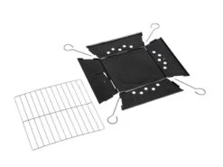 Camp-Gear Barbecue Envelop Opvouwbaar Houtskool Zwart -Tevelde 2 2 camp gear barbeque envelop opvouwbaar houtskool zwart 8108145