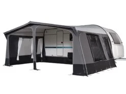 Polaris Outdoor Caravanvoortent Nova 300 -Tevelde 2 4 polaris outdoor caravanvoortent nova 300 voorwand open polounova300