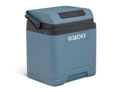 Igloo Mobiele Thermoelektrische Koelbox IE 27 -Tevelde 2 5 igloo mobiele thermoelektrische koelbox ie 27 zijkant handgreep naar achter 9620013369