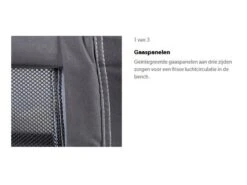 Dometic K9 80 AIR Opblaasbare Bench -Tevelde 2 6 dometic k9 80 air opblaasbare bench gaaspanelen 9120001970