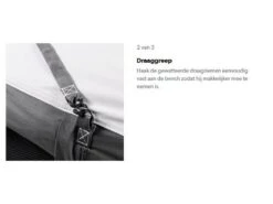 Dometic K9 80 AIR Opblaasbare Bench -Tevelde 2 7 dometic k9 80 air opblaasbare bench draaggreep 9120001970