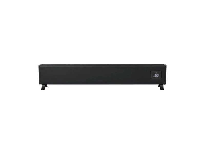 Eurom Alutherm Baseboard 1000 Black Elektrische Convector Kachel 2 Eurom Alutherm Baseboard 1000 Black Elektrische Convector Kachel - Afbeelding 2