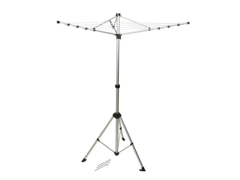 Bo-Camp - Droogmolen - Compact - Draadlengte 12 Meter 1 Bo-Camp - Droogmolen - Compact - Draadlengte 12 Meter