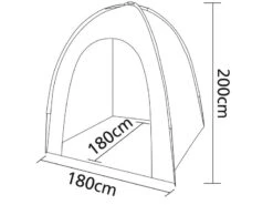 Bo Camp Opbergtent Medium 5 Bo Camp Opbergtent Medium -Tevelde 25 2 bo camp opbergtent medium