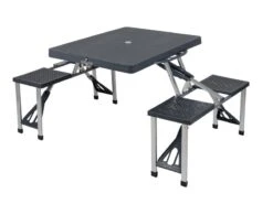 Bo Camp Kampeer-picknicktafel Basic Grijs