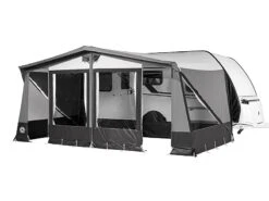 Polaris Outdoor Caravanvoortent Orion 250 -Tevelde 3 1 polaris outdoor caravanvoortent orion 250 deuren open polouorio250