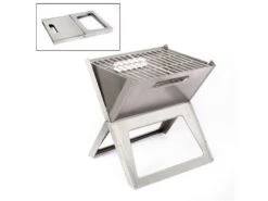 Bo-Camp Barbecue Notebook Compact Houtskool RVS