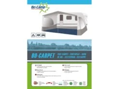 Bo Camp Tenttapijt Bo-carpet Blauw -Tevelde 38 2 bo camp tenttapijt bo carpet blauw 4218061