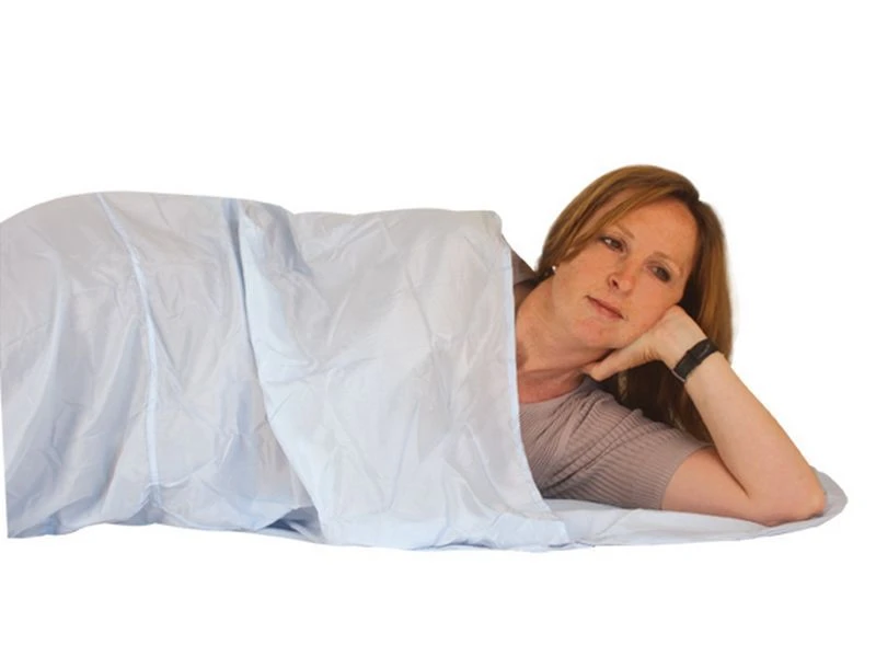 Travelsafe Katoenen Lakenzak Voor Slaapzak 1 Persoon 2 Travelsafe Katoenen Lakenzak Voor Slaapzak 1 Persoon - Afbeelding 2