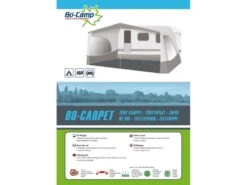Bo Camp Tenttapijt Bo-carpet Grijs -Tevelde 39 2 bo camp tenttapijt bo carpet grijs 4218111