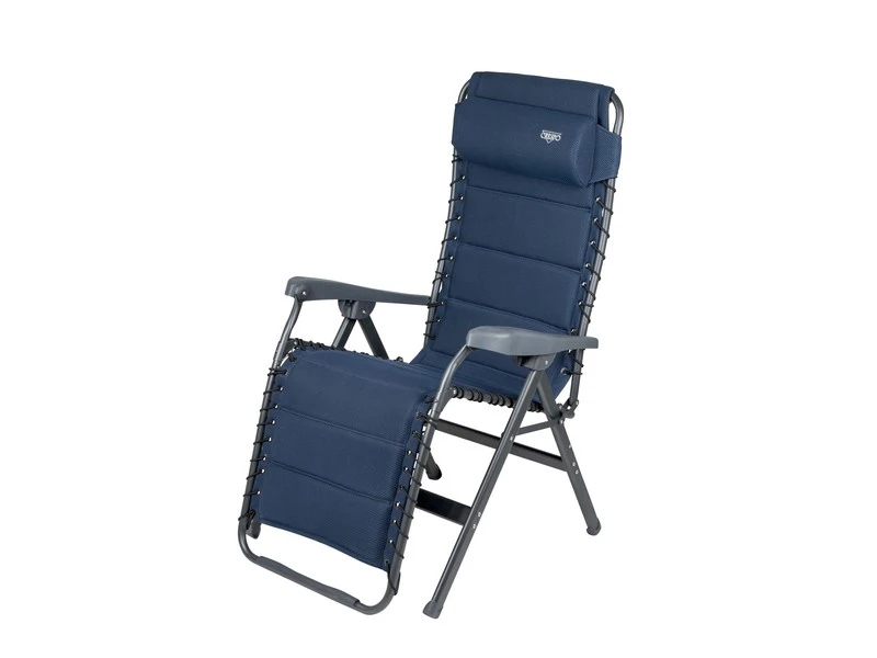 Crespo Kampeer Relaxstoel Ap-232 Air-deluxe Blauw Kleur 84 3 Crespo Kampeer Relaxstoel Ap-232 Air-deluxe Blauw Kleur 84 - Afbeelding 3