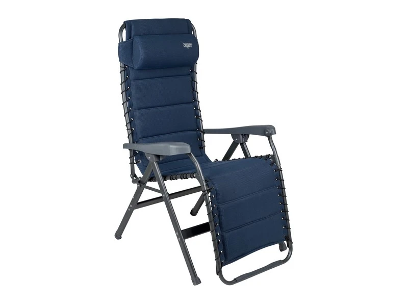 Crespo Kampeer Relaxstoel Ap-232 Air-deluxe Blauw Kleur 84 4 Crespo Kampeer Relaxstoel Ap-232 Air-deluxe Blauw Kleur 84 - Afbeelding 4