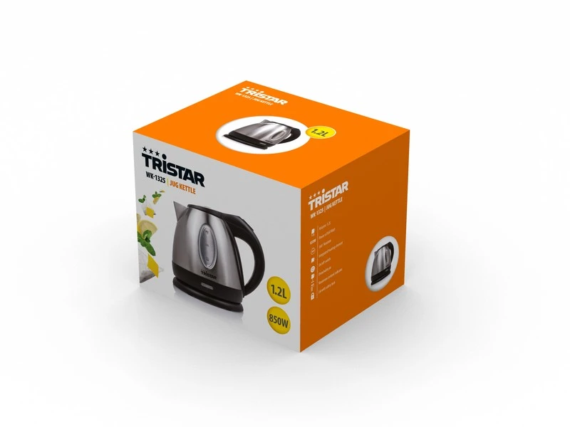 Tristar Waterkoker 1,2 Liter 850 Watt RVS 10 Tristar Waterkoker 1,2 Liter 850 Watt RVS - Afbeelding 10