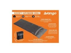 Vango Slaapzak Serenity Superwarm Single -Tevelde 50 3 vango slaapzak serenity superwarm single eigenschappen sbqserenis32s7h4