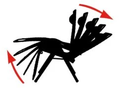 Crespo Kampeer Relax Stoel Al-232 Deluxe Donker Grijs Kleur 40 -Tevelde 54 3 crespo kampeer relax stoel al 232 deluxe donker grijs kleur 40 1104920