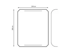 Eurotrail Opblaasbare Bustent Cruiser Air Suv -Tevelde 54 4 eurotrail opblaasbare bustent cruiser air suv oppervlak etct0186