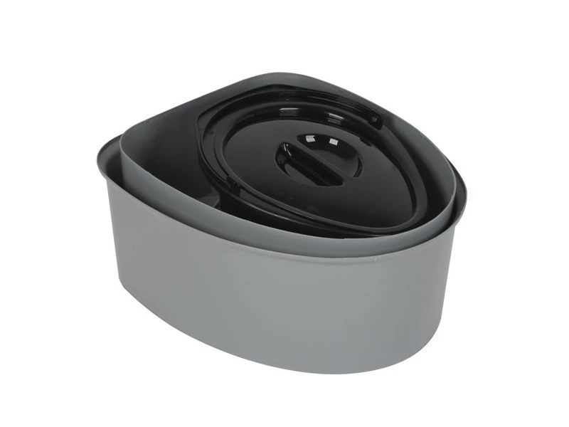 Bo-Camp Draagbaar Toilet Deelbaar Hoge Zit 7 Liter Grijs 11 Bo-Camp Draagbaar Toilet Deelbaar Hoge Zit 7 Liter Grijs - Afbeelding 11