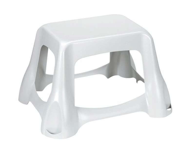 Curver Opstapje Kunststof 39x49x29,5 Cm Wit 1 Curver Opstapje Kunststof 39x49x29,5 Cm Wit