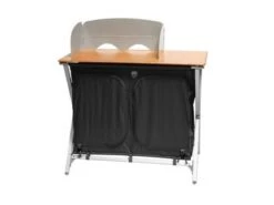 Tevelde 17 Tevelde -Tevelde 6 0 defa easy folding bamboe kampeerkast kookkast 100 dicht 614070382