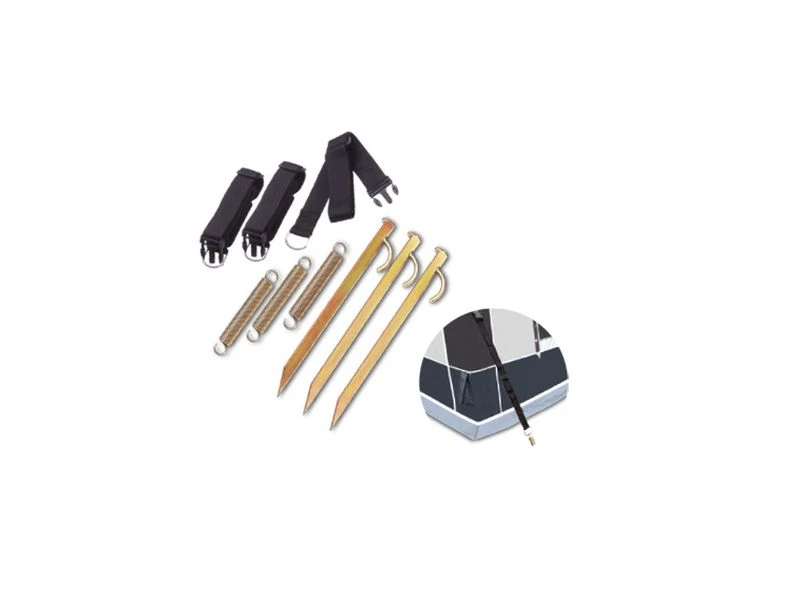 Dorema Safe Lock Stormbandenset Air Tenten (set Van 3) 1 Dorema Safe Lock Stormbandenset Air Tenten (set Van 3)