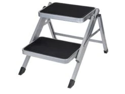 Te Velde Caravan Opstap Dubbel Inklapbaar Staal